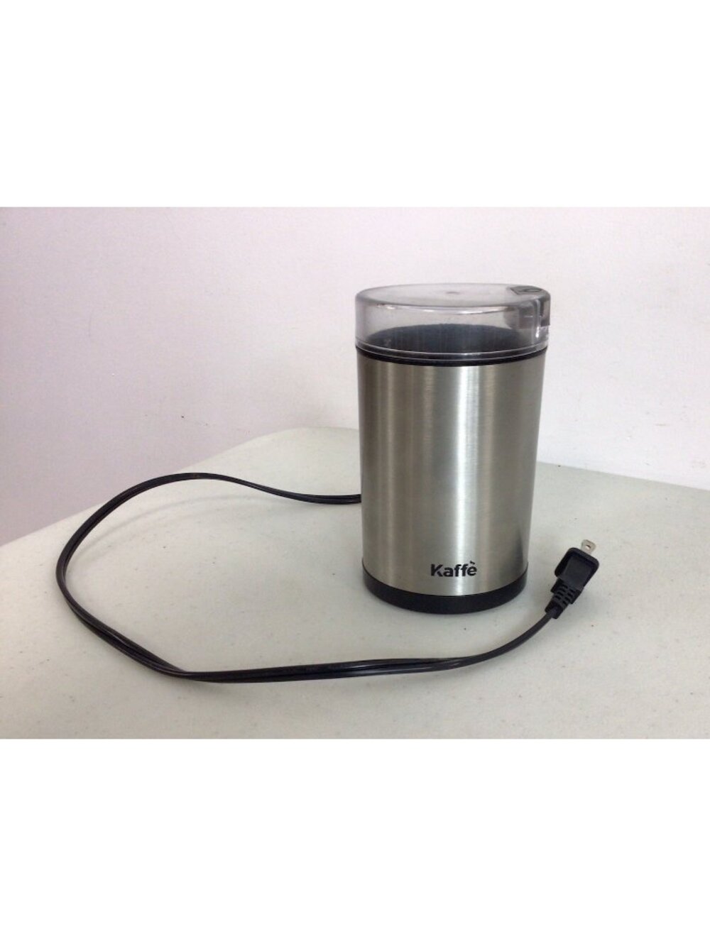 Kaffe Coffee Grinder Stainless Steel Silver Electric